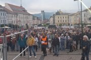 Banská Bystrica, 23. 9.: Protest proti ožobračovaniu.