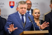 Predseda vlády Robert Fico.