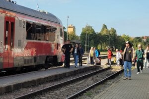 Na nitrianskej stanici. 