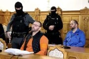 Radovan Varga a Ladislav Alfoldi na Špecializovanom trestnom súde.