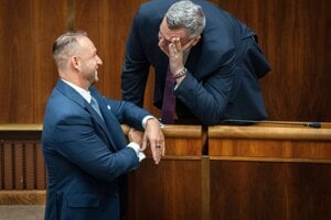 Andrej Danko a Matúš Šutaj Eštok.