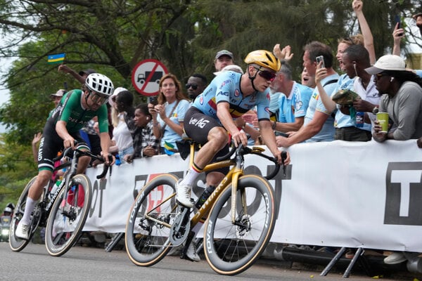 Belgický cyklista Remco Evenepoel.
