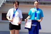 Zľava Viktória Hubčíková a Bianka Frančáková.