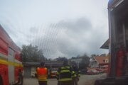Byt horel v centre mesta na ulici Podhora. 