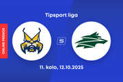 HK Spišská Nová Ves - Vlci Žilina: ONLINE prenos z 11. kola Tipsport ligy.