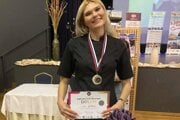 Lea Špirková zaujala porotu svojou tortou Nostalgia.
