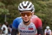 Slovenská cyklistka Viktória Chladoňová. 