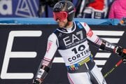 Francúzsky lyžiar Mathieu Faivre. 