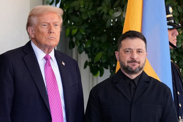 SME Minúta: Trump privítal v Bielom dome Zelenského