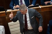 Premiér Robert Fico po schválení rozpočtu na budúci rok.