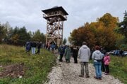 Nová lesná pozorovateľňa v Handlovej.