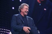Wayne Gretzky počas prvej návštevy na Slovensku. 