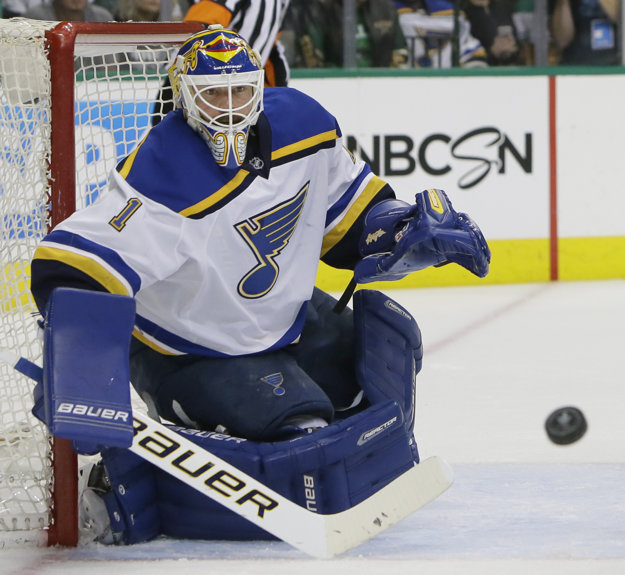 Brian Elliott bol oporou St. Louis Blues.