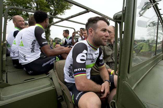 Na Tour de France sa Mark Cavendish predstaví v drese tímu Dimension Data.