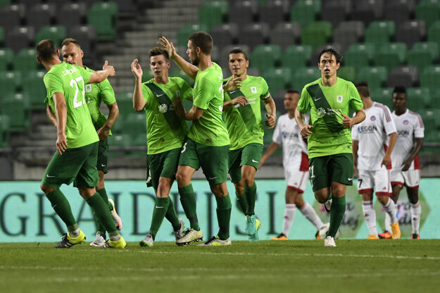Futbalisti Olimpije Ľubľana dokázali odvrátiť hroziacu katastrofu a znížili z 0:4 na 3:4.