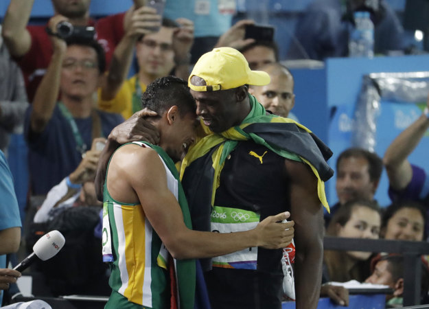 Hlavné hviezdy večera. Bolt Van Niekerkov úspech predpovedal.