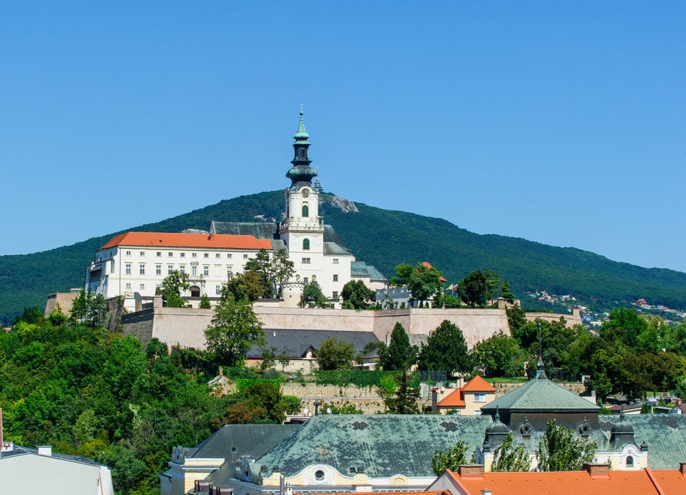 Nitriansky hrad siahal v stredoveku až po Župný dom a Horný Palánok a až do polovice 15. storočia mal rozlohu 8,5 hektára.