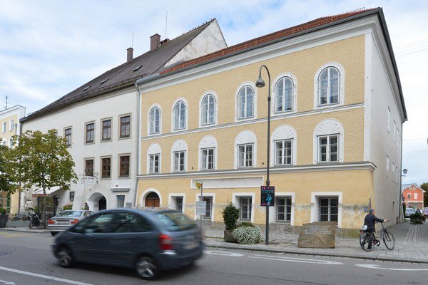 Rodný dom Adolfa Hitlera v rakúskom Braunau.