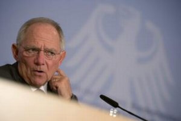 Nemecký minister financií Wolfgang Schäuble.