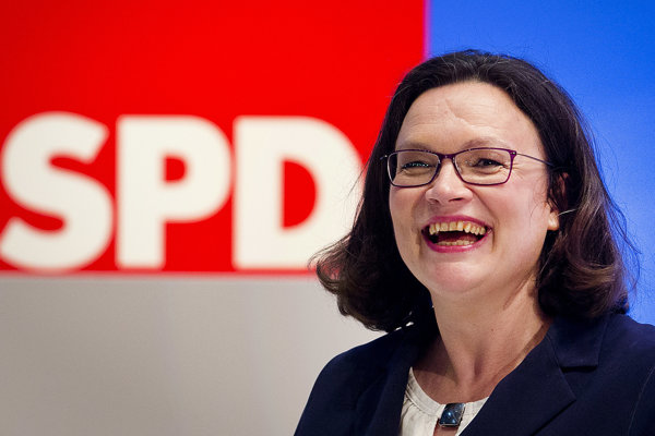Seehofer je hrozbou pre Európu, uviedla šéfka nemeckých socialistov