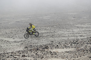 Štefan Svitko počas Rely Dakar 2019.