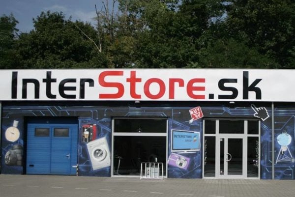 Kamenná pobočka InterStore.sk v Bratislave.