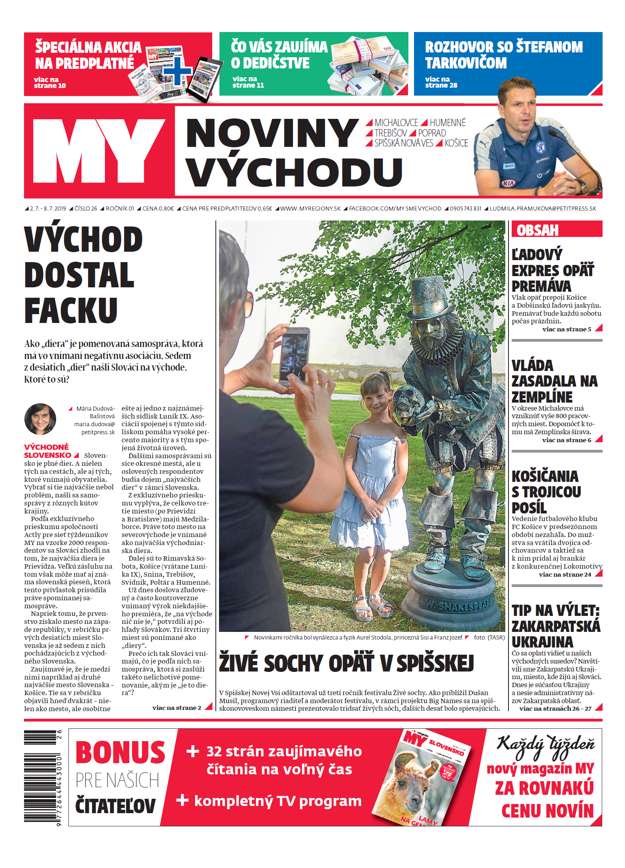 Nové číslo je v predaji od 2. do 8. júla.