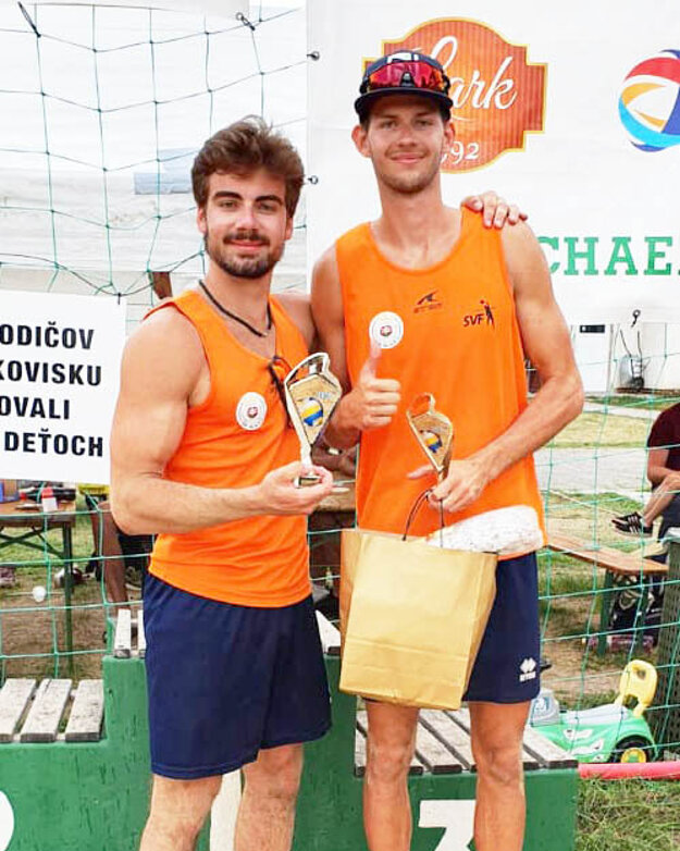 Viliam Čizmazia a Patrik Pokopec.