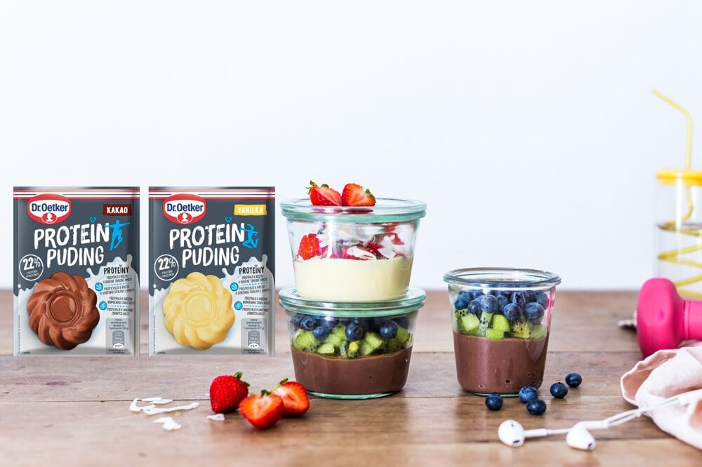 Nový proteínový puding