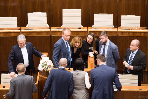 Poslanci odmietli poslúchnuť výzvy týkajúce sa odstránenia torty