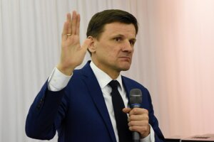 Voľby 2020: Alojz Hlina nebol s výsledkami spokojný. 