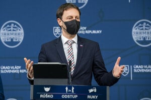 Minister financií a dočasný minister zdravotníctva Eduard Heger.