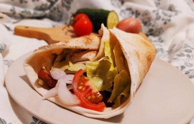 Domáci gyros. (zdroj: Naničmama.sk | Dzeny)