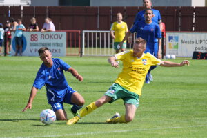 V modrom FC 34 Palúdzka - ŠK Kriváň Važec 1:0, 2. kolo 7. liga.