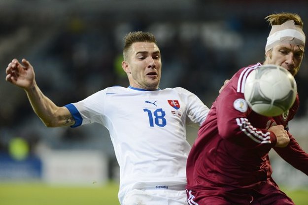 Jendrišek (vľavo) naposledy reprezentoval v roku 2014.