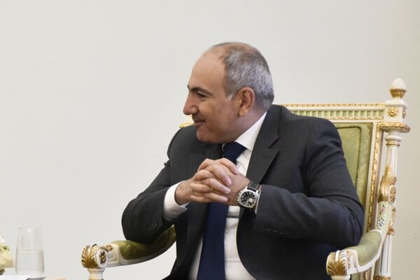 Arménsky premiér Nikol Pašinjan.