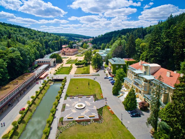 Luhačovice (zdroj: Lázně Luhačovice)