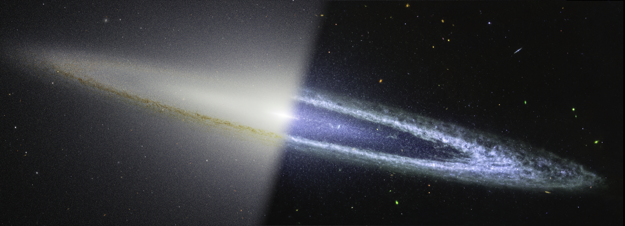 Sombrérová galaxia. (zdroj: NASA, ESA, CSA, STScI)
