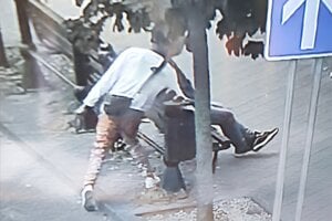 Incident zachytila kamera. 