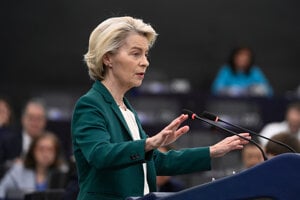 Predsedníčka Európskej komisie Ursula von der Leyenová. 