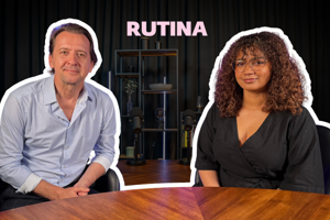 Martin Šimkanin a Tímea Krauszová v podcaste Rutina.