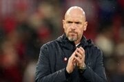 Tréner Erik ten Hag.