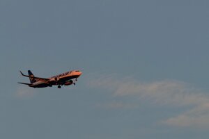 Lietadlo Ryanairu. Ilustračná fotografia.