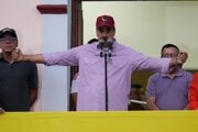 Nicolás Maduro pred svojimi priaznivcami v Caracase, 28. júla 2025.