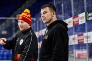 Športový manažér Dukly Trenčín Mário Bližňák (vpravo). 