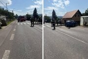 Nehoda vo Svrčinovci.