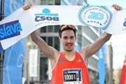 Ondrej Kubo v archívnom zábere počas ČSOB Maratónu 2025.