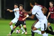 Momentka zo zápasu Ararat-Armenia - Sparta Praha