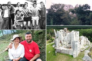 Z ligového futbalistu sa stal dejepisár a záchranca stredovekého hradu