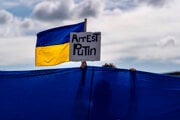 Protest pred samitom na Aljaške. 